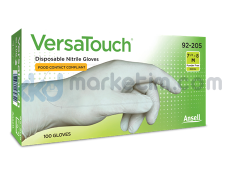 ﻿Ansell VersaTouch® 92-205 Tek Kullanımlık İş Eldiveni