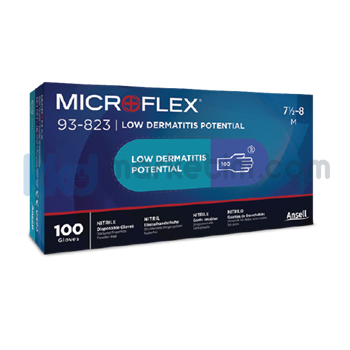 ﻿Ansell MICROFLEX® 93-823 Tek Kullanımlık İş Eldiveni