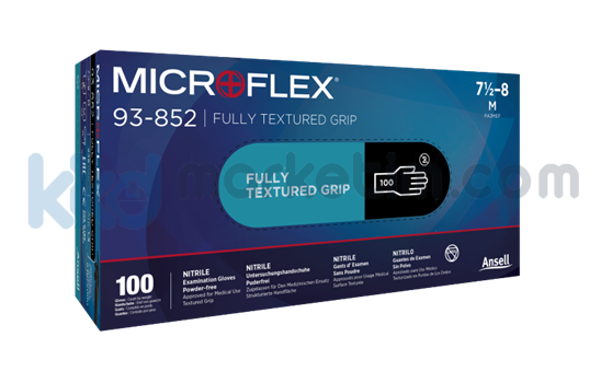 ﻿Ansell MICROFLEX® 93-852  Tek Kullanımlık İş Eldiveni