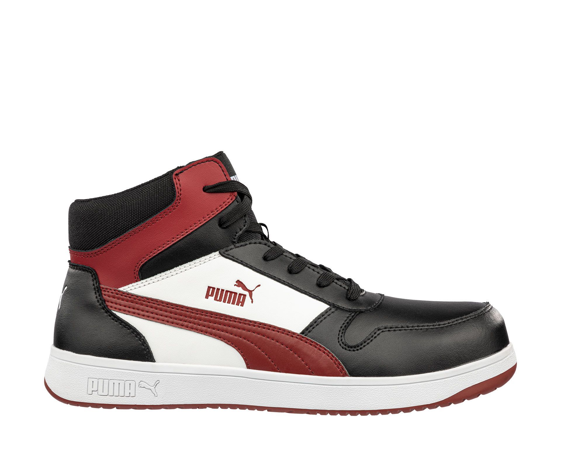Puma Frontcourt BLK/WHT/RED Mid S3L ESD FO SR HRO İş Botu