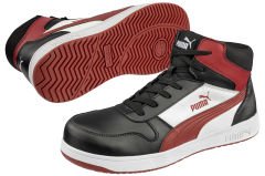 Puma Frontcourt BLK/WHT/RED Mid S3L ESD FO SR HRO İş Botu