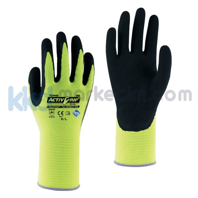 ﻿Towa ActivGrip™ Hi-vis 580 İş Eldiveni