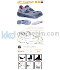 YDS GPP 05 GH NV Süet Çelik Burunlu İş Ayakkabısı