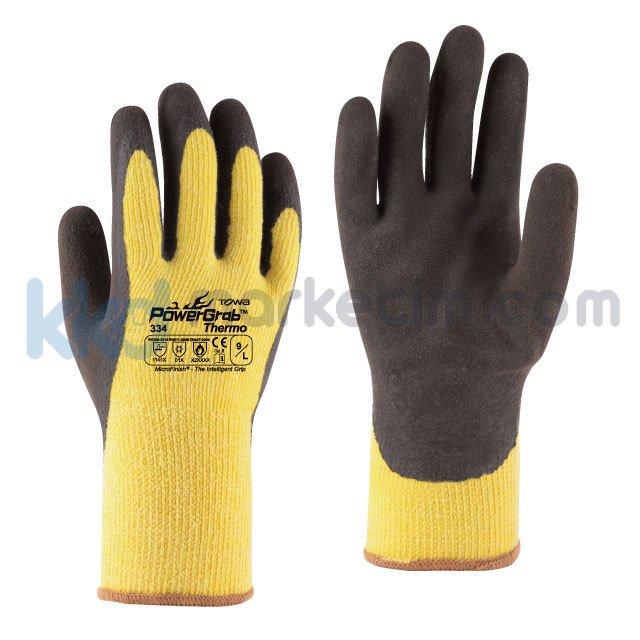 Towa PowerGrab® Thermo (Sarı) 334 İş Eldiveni