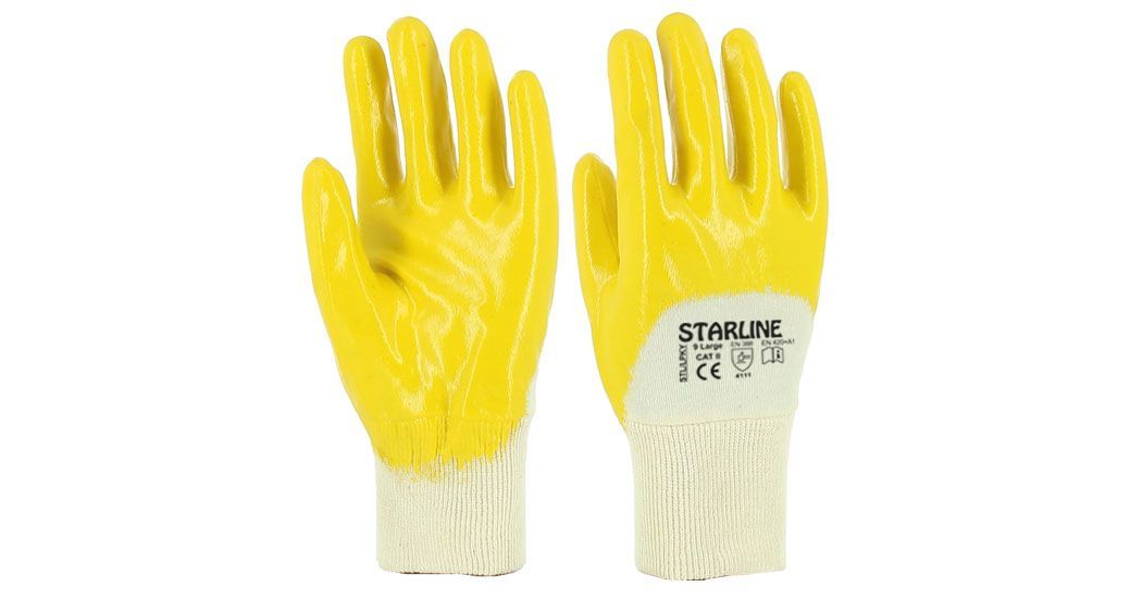 Starline STL/LPKY (Sarı) Nitril İş Eldiveni