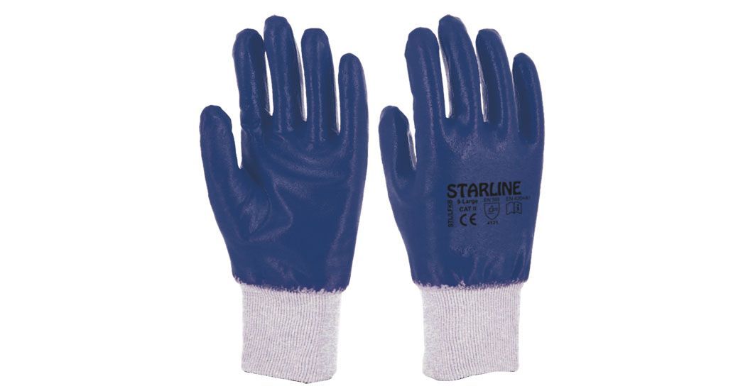 Starline STL/LPKB (Mavi) Nitril İş Eldiveni