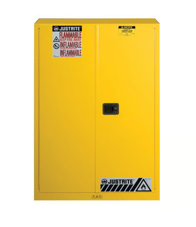 Justrite Yanıcılar İçin Manuel Emniyetli Dolap