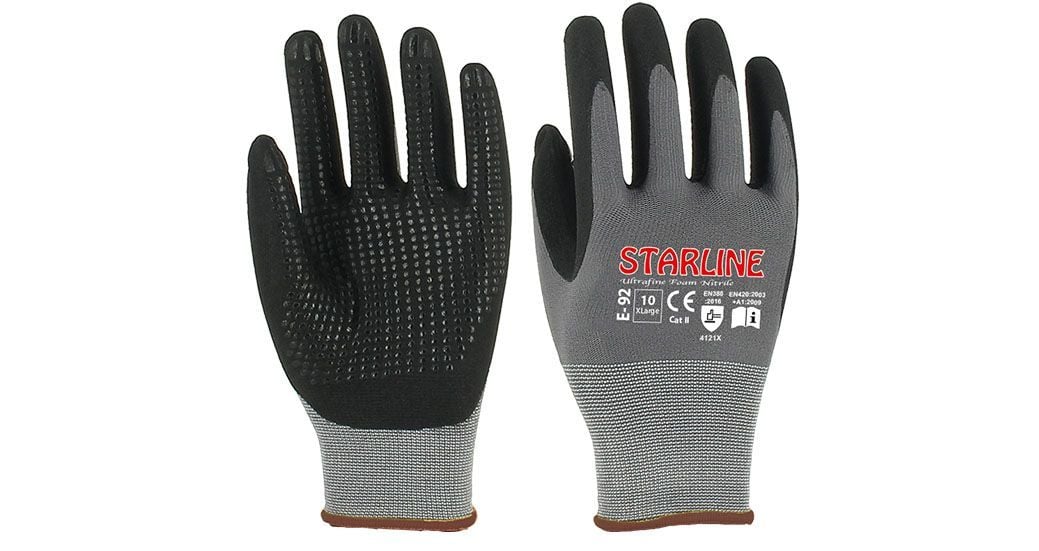 Starline E-92 Köpük Nitril ve DOT İş Eldiveni