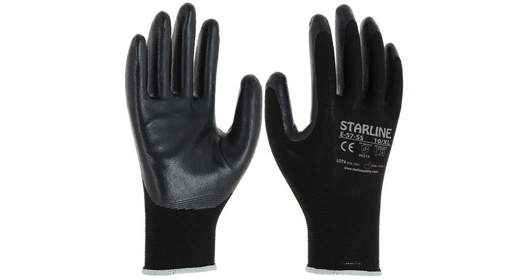 Starline E-57-SS Köpük Nitril İş Eldiveni