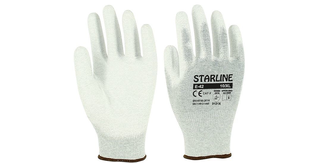 Starline E-42 Antistatik PU İş Eldiveni
