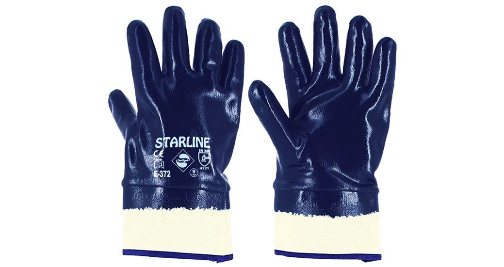 Starline E-372 Nitril Petrolcü İş Eldiveni