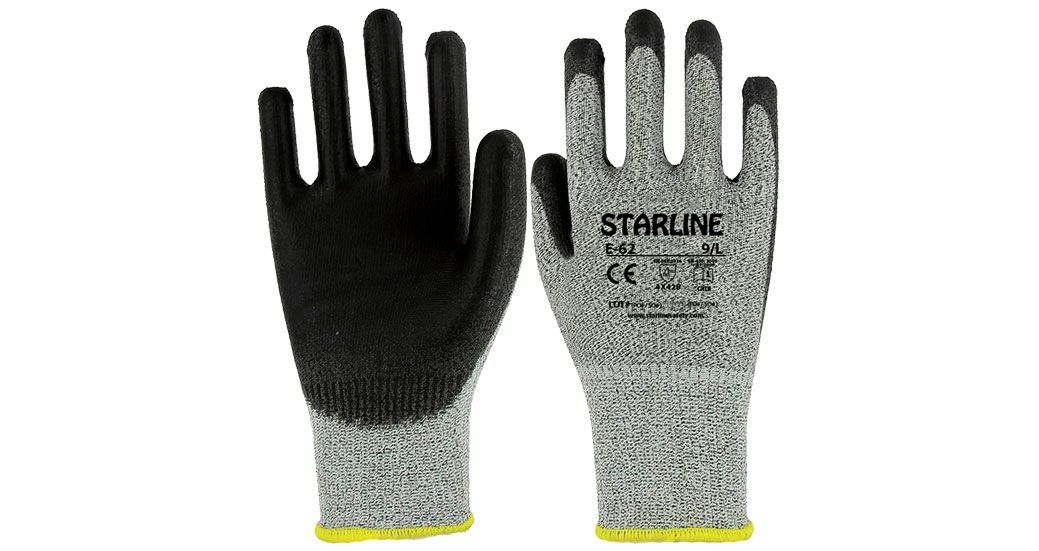 Starline E-62 Poliüreten Kesilmez İş Eldiveni