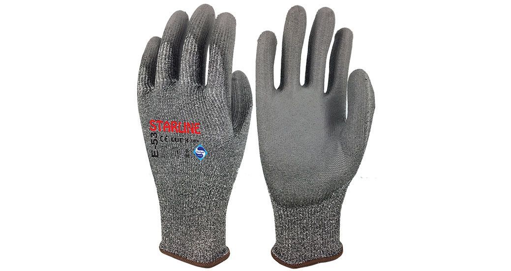 Starline E-53 Poliüretan Kaplama Kesilmez İş Eldiveni