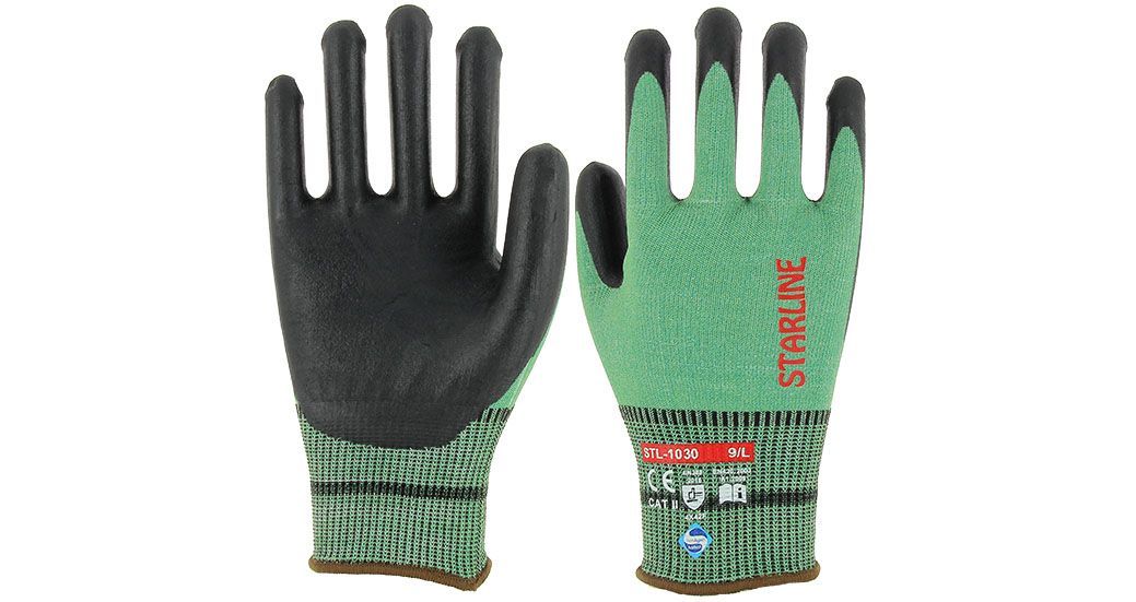 Starline STL-1030 Köpük Nitril Kesilmez İş Eldiveni
