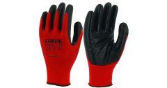 Starline E-43-KS (Kırmızı-Siyah) Nitril İş Eldiveni