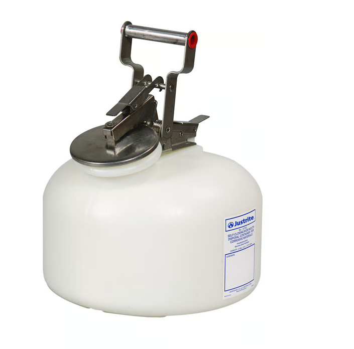 Justrite Aşındırıcılar Asitler için Polietilen Güvenlik Kabı