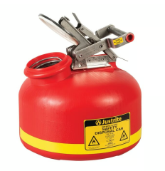 Justrite Sıvı Bertarafı için Polietilen Güvenlik Bidonu