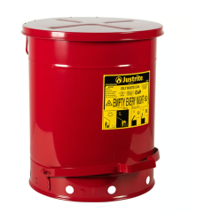 Justrite Çelik Yağlı Atık Kutusu