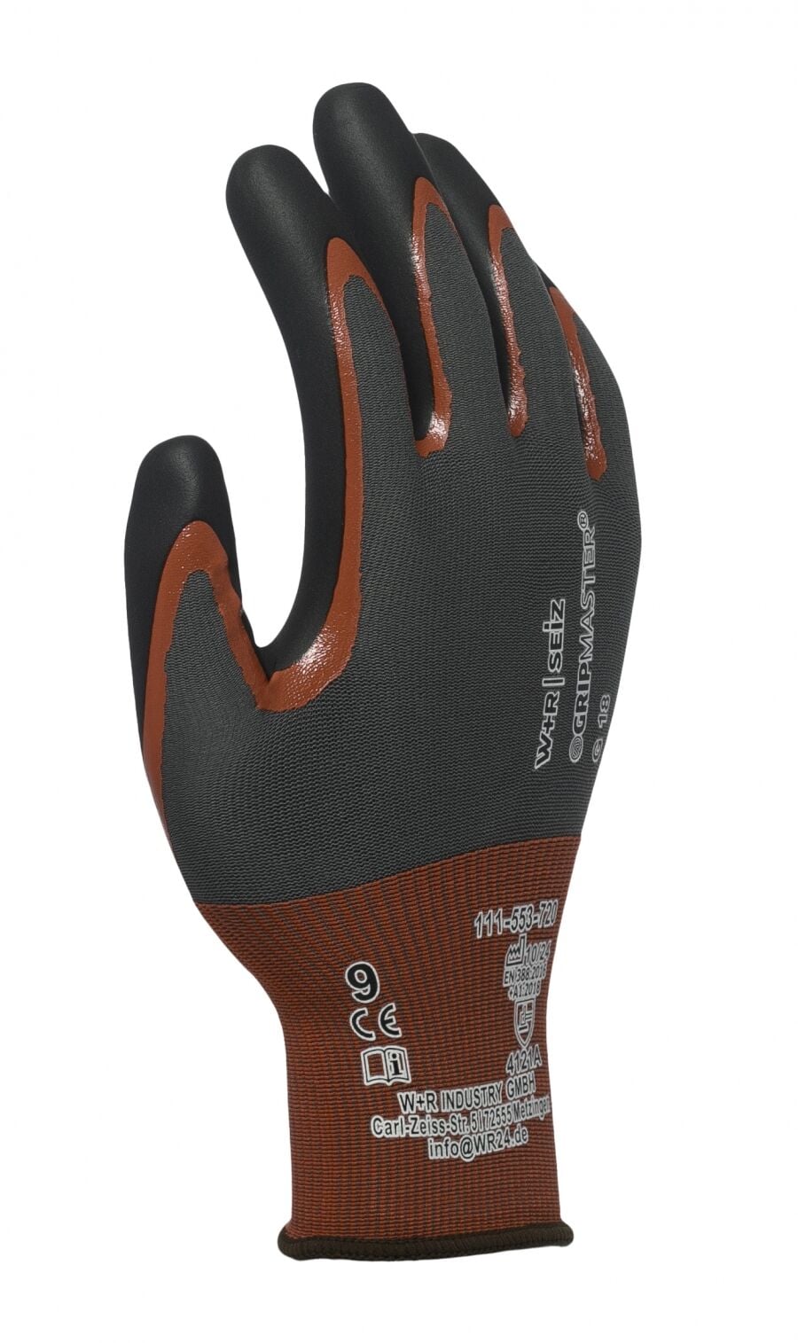 W+R GripMaster G18 Yağa Dirençli Köpük Nitril Kaplı İş Eldiveni
