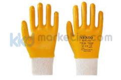 ﻿Vento Nitril Eldiven ELV2 Tam Kaplı Sarı