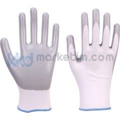 ﻿Vento V15 Nitril Gri Beyaz İş Eldiveni