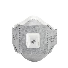 MFA P-267 V AC FFP2 VENTİLLİ AKTİF KARBONLU TOZ  MASKESİ