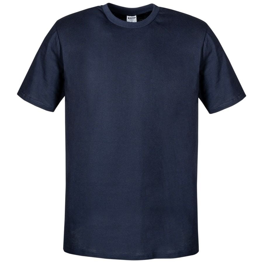 Bisiklet Yaka Süprem Lacivert T-shirt Kısa Kol