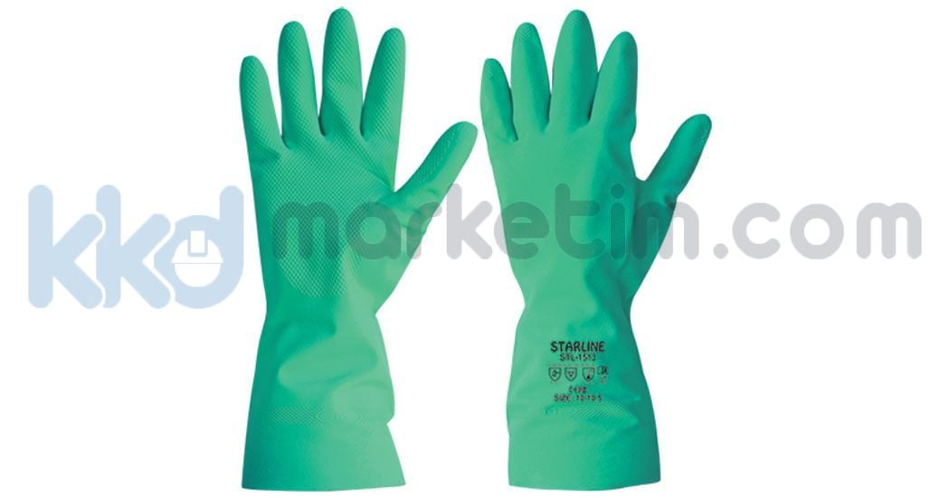 Starline STL-1515 Nitril Kimyasal İş Eldiveni