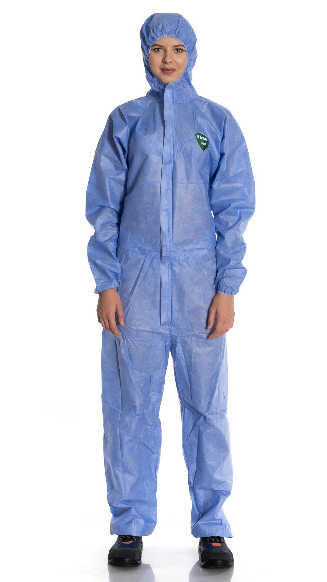 Faba T-500 Tek Kullanımlık İş Tulumu Mavi