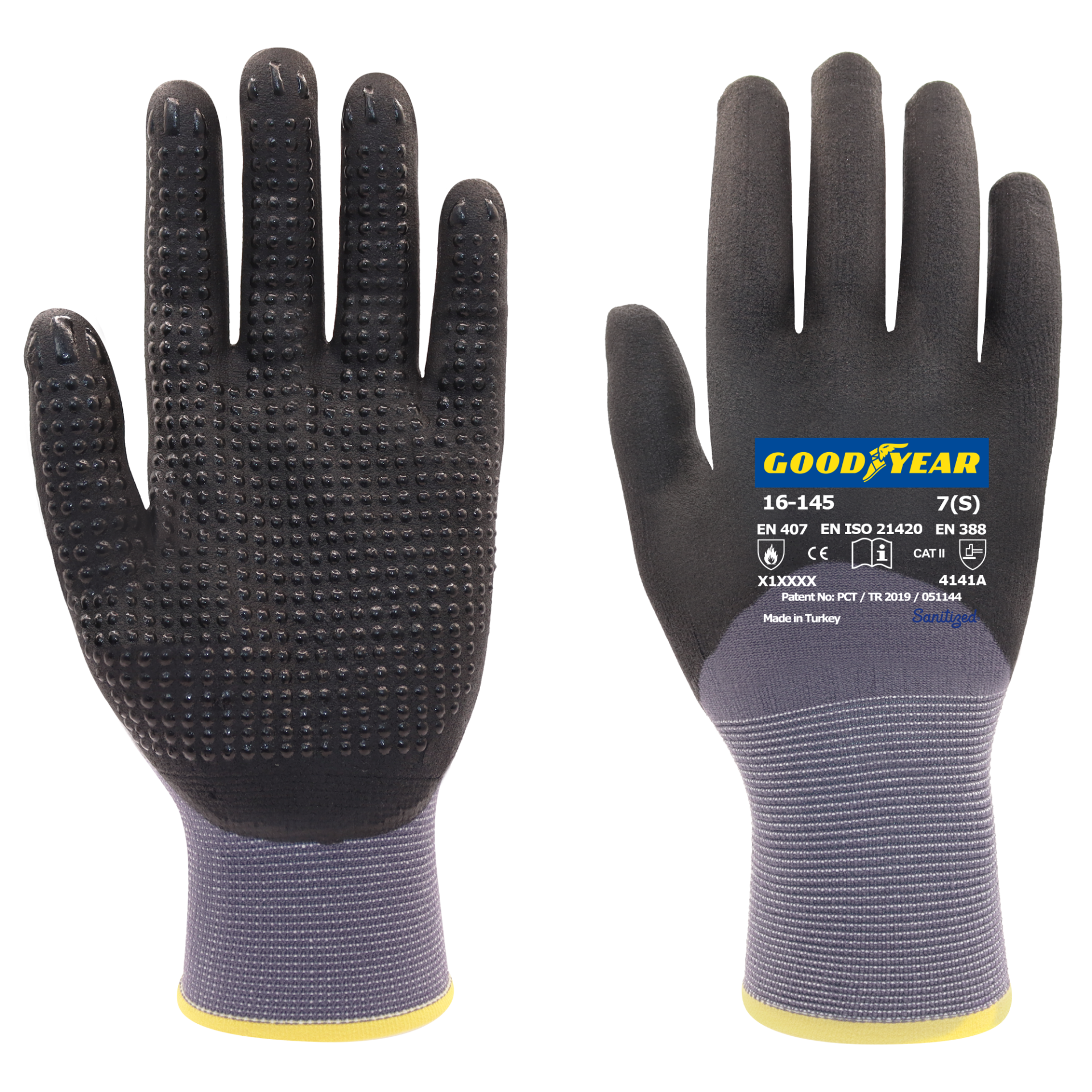 Goodyear 16-145 Köpük Nitril İş Eldiveni