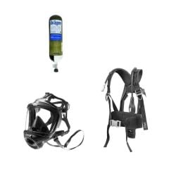 Dräger PSS 3000 Karbon Fiber Kompozit Silindirli Solunum Seti