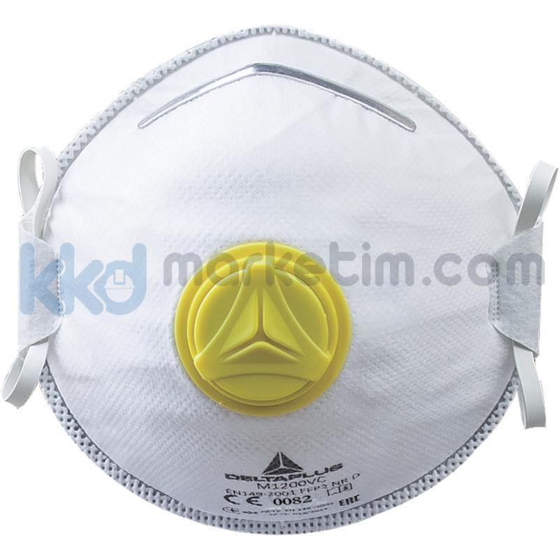 Delta Plus M1200V FFP2 NR D Ventilli Toz Maskesi 10'lu