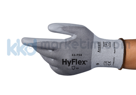 ﻿Ansell HyFlex® 11-754 Kesilmeye Dayanımlı İş Eldiveni