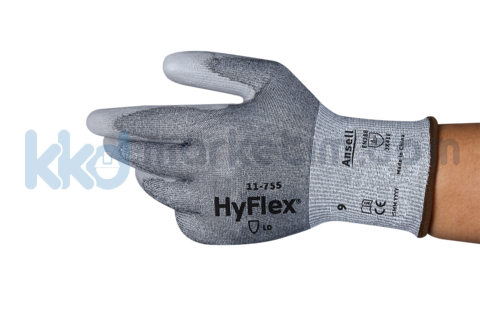 Ansell HyFlex® 11-755 Kesilmeye Dayanımlı İş Eldiveni
