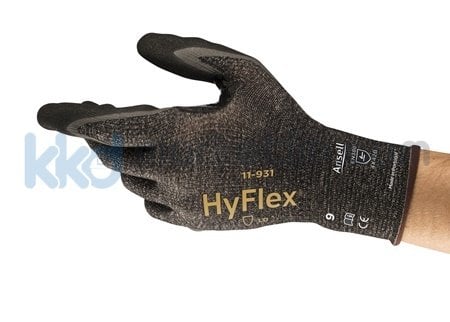 Ansell HyFlex® 11-931 Kesilmeye Dayanımlı İş Eldiveni