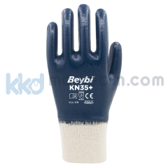 ﻿Beybi KN35+ Tam Kaplama Pamuk Nitril Eldiven