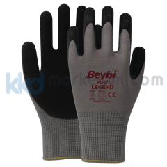 ﻿Beybi PL17 Legend Polyester Örme Lateks Eldiven