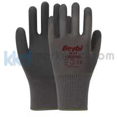 Beybi PL17 Legend Polyester Örme Lateks Eldiven