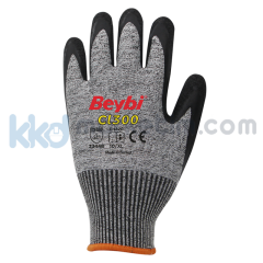Beybi CL300 Lateks Kaplı Kesilmeye Dirençli Eldiven