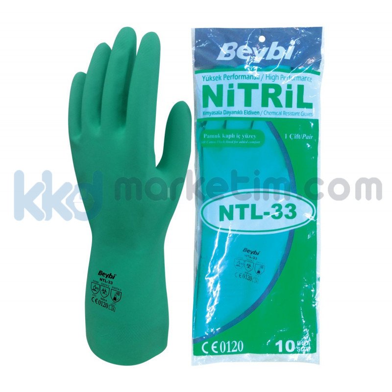 Beybi NTL33 Nitril İş Eldiveni